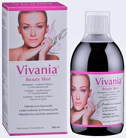 Collagen Vivania Beauty Shot- Hỗ trợ đẹp da, hạn chế nếp nhăn