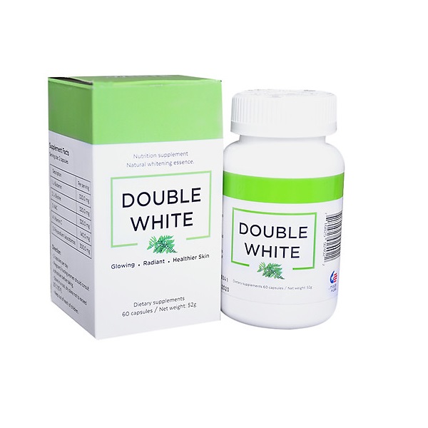 Double White- Viên uống trị nám, trắng da 