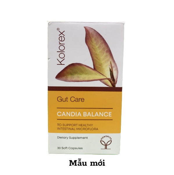 Kolorex Advanced Candida Care - Viên uống điều trị nấm Candida