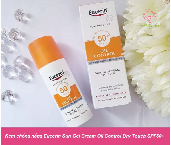 Kem chống nắng Eucerin Sun Gel Cream Oil Control Dry Touch SPF50+ Kem chống nắng Eucerin Sun Gel Cream Oil Control Dry Touch SPF50+