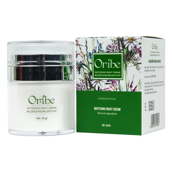 Oribe Whitening Night Cream Belises & Ceraskin O- Kem dưỡng trắng da ban đêm 
