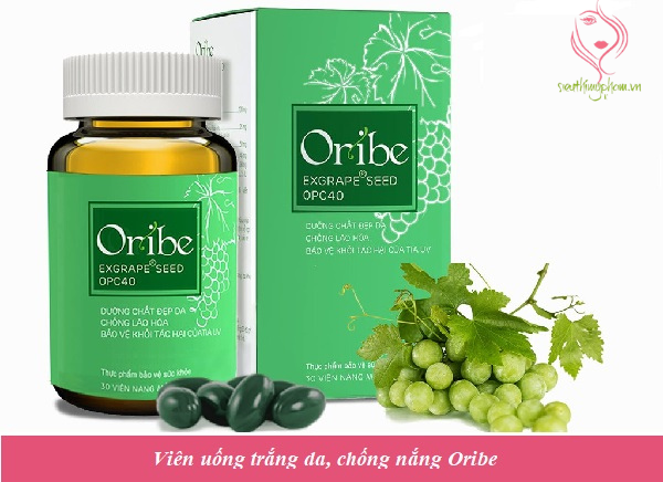 Viên uống trắng da, chống nắng Oribe Viên uống trắng da, chống nắng Oribe