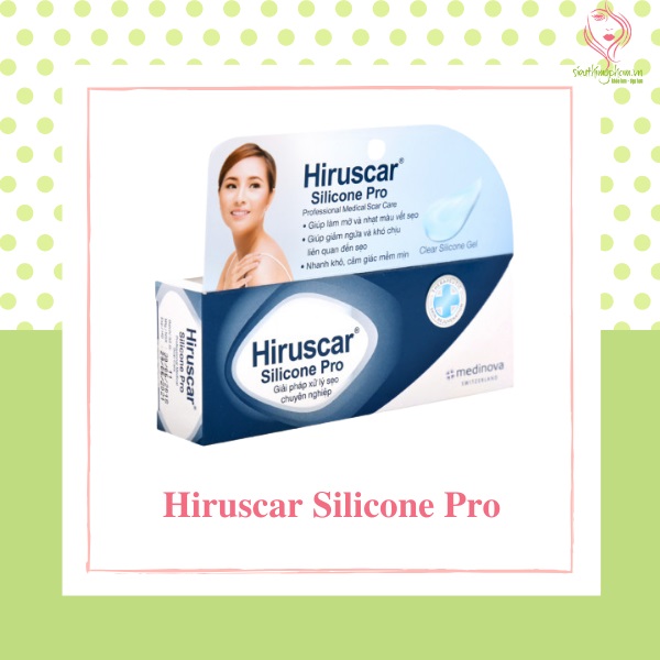 Kem trị sẹo lồi Hiruscar Silicone Pro