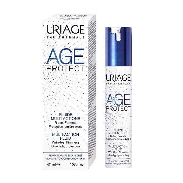 Uriage Age Protect Fluide Multi-Action - Sữa dưỡng chống lão hóa cho da nhờn và hỗn hợp