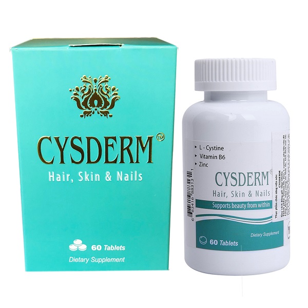Cysderm- Viên uống hỗ trợ ngăn rụng tóc