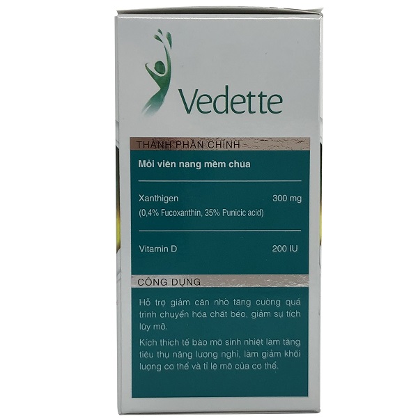 Vedette- Viên giảm cân ban đêm 
