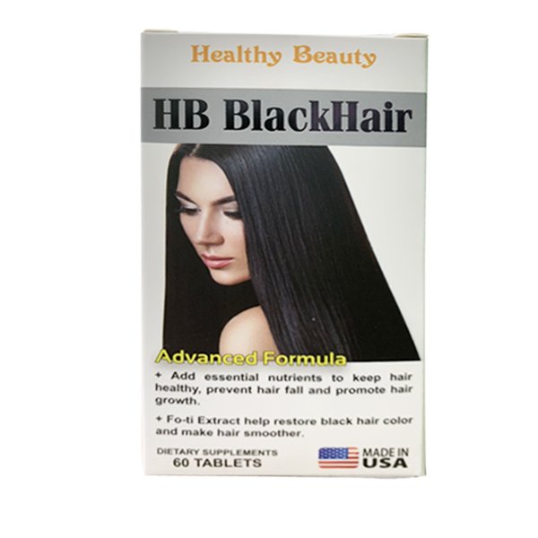 Healthy Beauty HB BlackHair- Viên uống chống bạc tóc, rụng tóc
