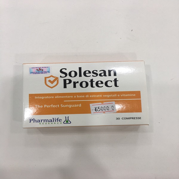 Pharmalife Solesan Protect- Viên uống chống nắng