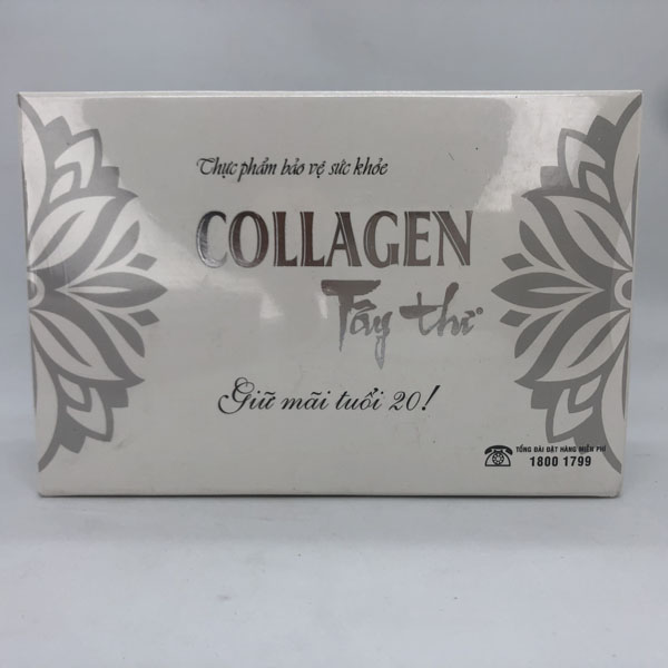 Collagen Tây Thi- Viên uống trắng hồng da