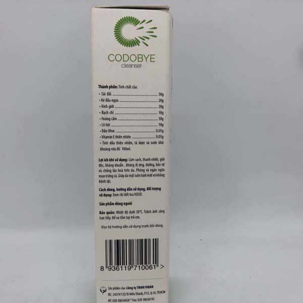 Codobye Cleanser- Sữa rửa mặt