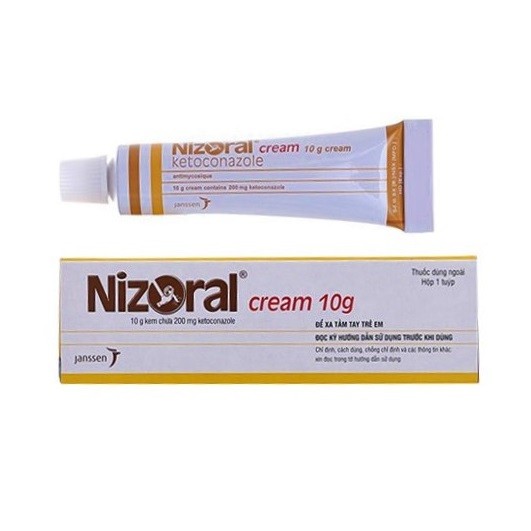 Nizoral 10g- Kem bôi trị nấm da