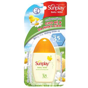 Rohto Sunplay Baby Mild SPF35- Kem chống nắng