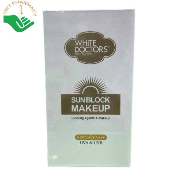 White Doctors Sun Block Makeup- Kem chống nắng trang điểm