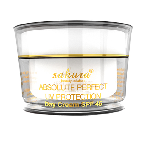Sakura Perfect UV Protection Day Cream SPF 45- Kem trắng da hỗ trợ trị nám ban ngày