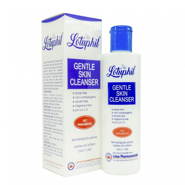 Lotuphil Gentle Skin Cleanser- Sữa rửa mặt