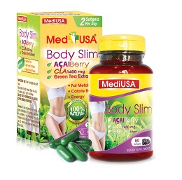 Viên hỗ trợ giảm cân MediUSA Body Slim