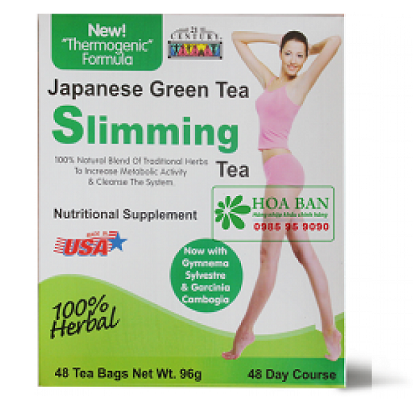 Trà hỗ trợ giảm cân Slimming Tea With Japanese Green Tea