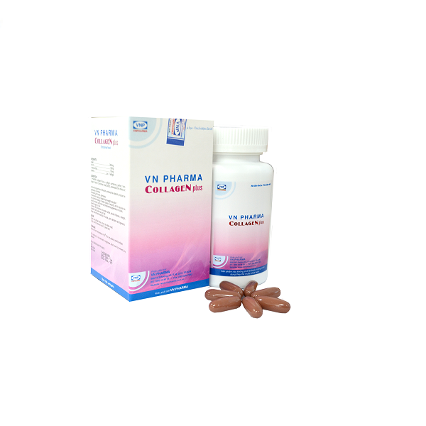  VN Pharma collagen plus- Viên uống đẹp da