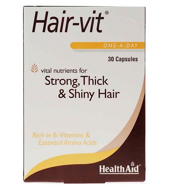 Viên uống kích mọc tóc nhanh Health Aid Hair- Vit Capsules