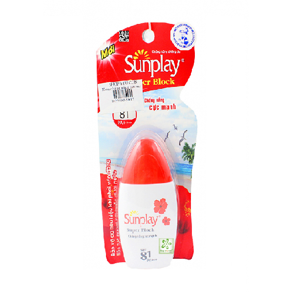 Sữa Kem Chống Nắng Rohto Sunplay Super Block SPF81