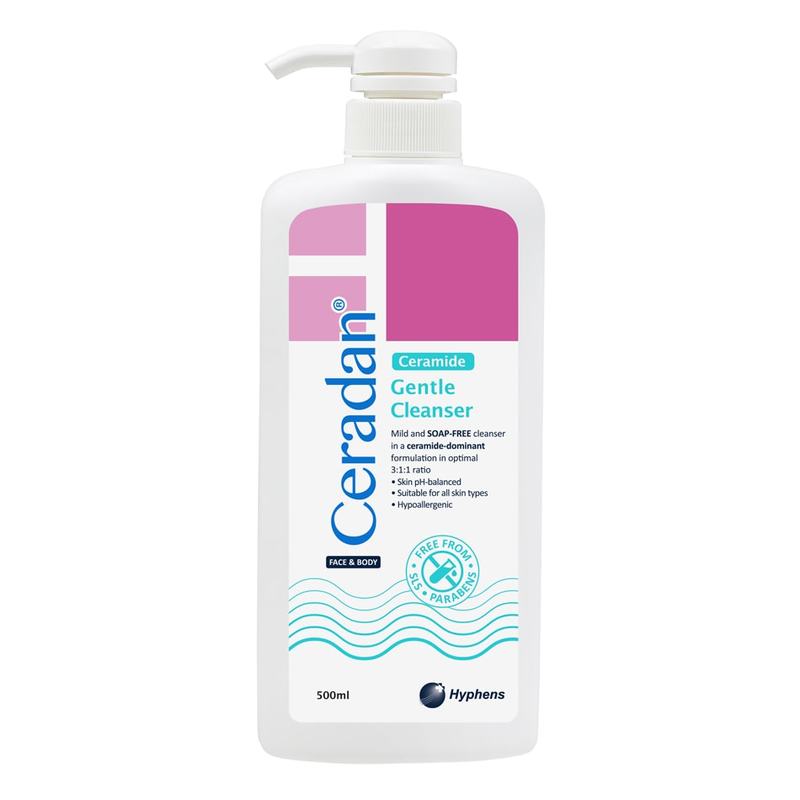 Ceradan Gentle Cleanser - Sữa rửa mặt và toàn thân