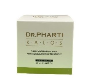 Kem dưỡng da chống lão hóa & trị ​​tàn nhang Dr.Pharti Kalos Snail Waterdrop Cream Anti-Aging & Freckle Treatment