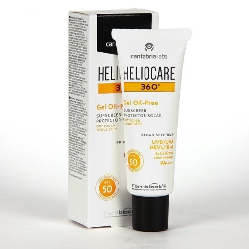 Kem chống nắng dạng gel Heliocare 360 Gel Oil-Free Sunscreen SPF50