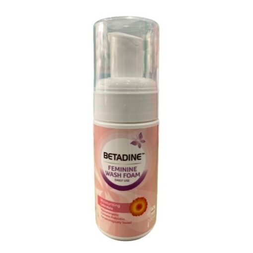 Bọt vệ sinh phụ nữ Betadine Feminine Wash Foam Daily Use Moisturising Calendula