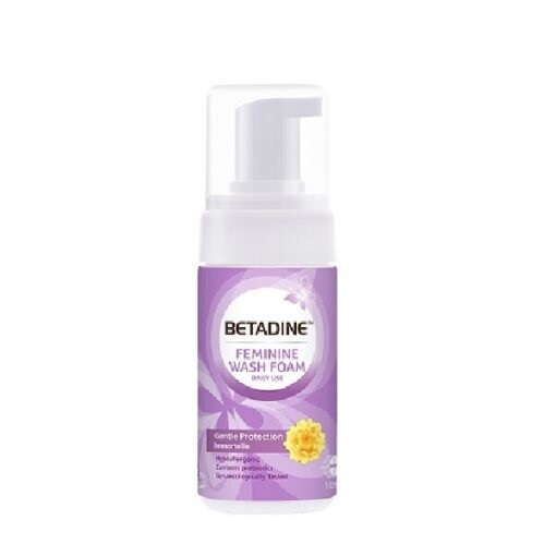 Bọt vệ sinh phụ nữ Betadine Feminine Wash Foam Daily Use 100ml