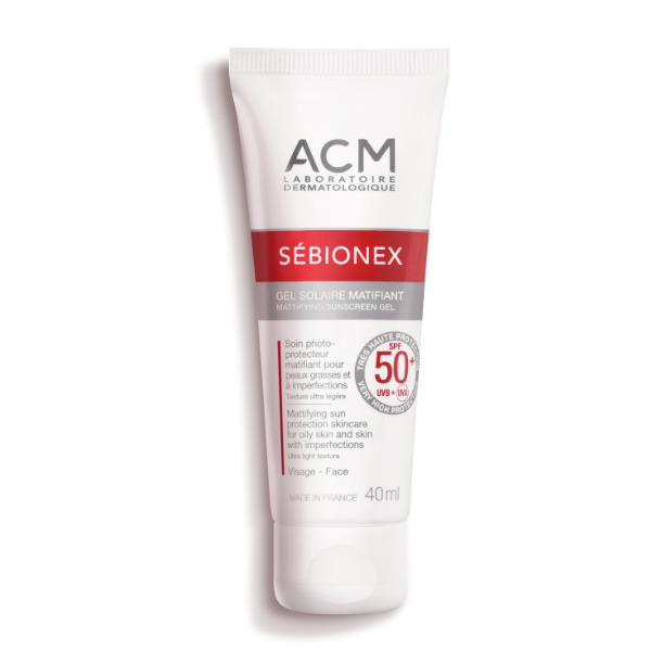 Kem chống nắng ACM Sebionex Mattifying Sunscreen Gel SPF50+