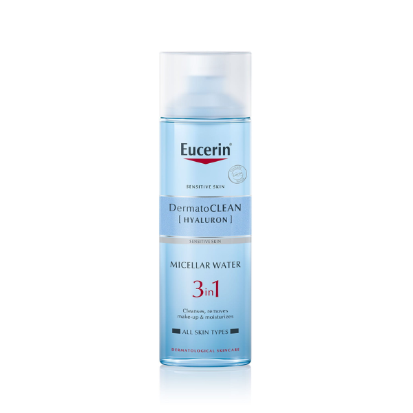 Nước Tẩy Trang Dịu Nhẹ Cấp Ẩm Cho Da Nhạy Cảm Eucerin Sensitive Skin Dermatoclean Micellar Water 3 in 1