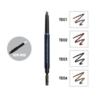 F.O.X Triangular Eyebrow With Mascara Brush- Chì Kẻ Mày Đầu Tam Giác (Kèm ngòi)