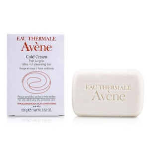 Avene Cold Cream Ultra Rich Cleansing Bar - Xà phòng bánh dùng rửa mặt và tắm cho da khô đến rất khô