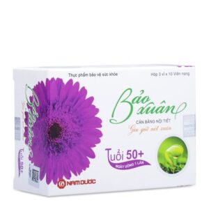 Bảo xuân 50+- Viên uống tăng nội tiết tố nữ