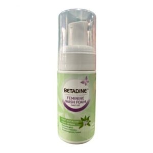 Bọt vệ sinh phụ nữ hàng ngày Betadine Feminine Wash Foam Daily Use Fresh and Active Lemon Verbena