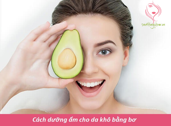 Cách dưỡng ẩm cho da khô bằng bơ