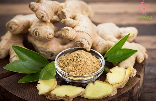 Trị sẹo thâm ở chân cấp tốc bằng gừng