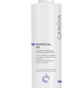 Dầu gội chống nấm, dịu nhẹ dành cho da bị kích ứng, da gàu CANOVA Rivescal DS Soothing Shampoo