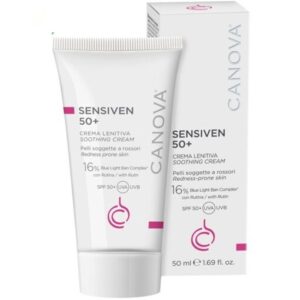 Kem dịu nhẹ, chống kích ứng, ngừa chứng đỏ da ban ngày CANOVA Sensiven 50+ Soothing Cream
