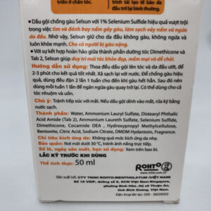 Dầu gội chống gàu Selsun 50ml