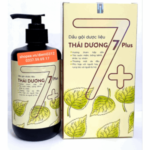 Dầu gội dược liệu Thái Dương 7 Plus