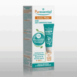 Dưỡng da trị mụn Puressentiel SOS Peau Soin Anti-Imperfections