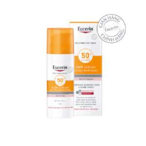 Eucerin Sun Double Whitening Serum SPF50 - Tinh chất chống nắng dưỡng sáng da