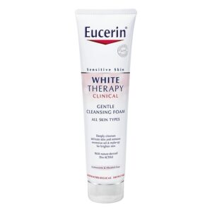 Eucerin Sensitive Skin White Therapy Clinical Gentle Gentle Cleansing Foam - Sữa rửa mặt sáng da