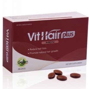 Vit hair plus men- Viên uống ngăn rụng tóc cho nam