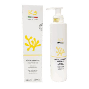 Sữa rửa mặt giảm nhờn dành cho da dầu mụn K3 Aosacleanser
