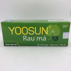 Yoosun Rau Má- Kem bôi ngoài da trị mụn