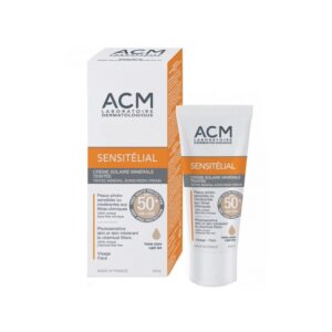 Kem chống nắng cho da nhạy cảm ACM Sensitelial Mineral Cream SPF 50 Light Tint 40ml