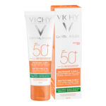 Kem Chống Nắng Chống Ô Nhiễm Và Bụi Mịn Vichy Capital Soleil Mattifying 3-In-1 SPF 50+ UVB+UVA