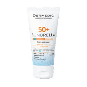 Kem chống nắng dành cho da dầu và mụn Dermedic SUNBRELLA Sun Protection Cream Oily and Combination Skin SPF 50+